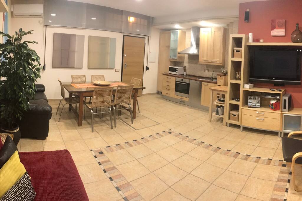 Salón-cocina
