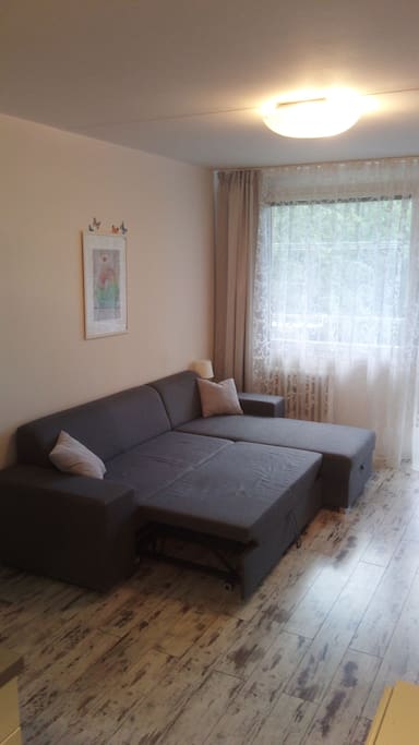 Living room with sofa for two people