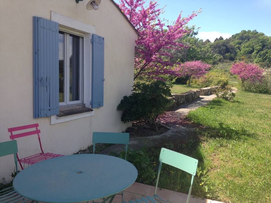 Terrasse ombragée