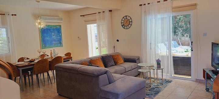 Sitting area. Sofa bed  transforming to the large double bed.