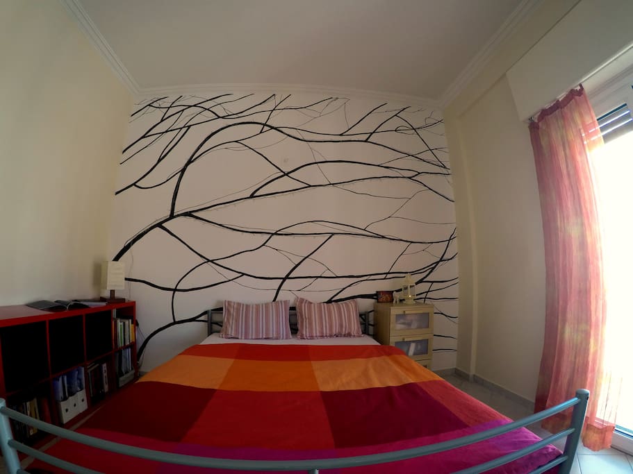 My friend Sandra Sevastou painted this beautiful wall painting!