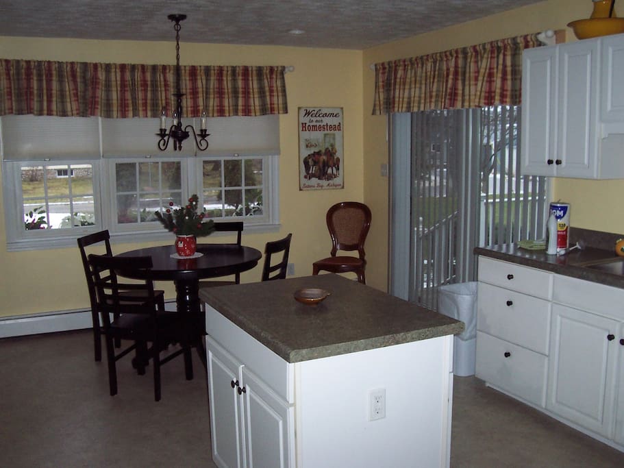 Kitchen Exits to Deck