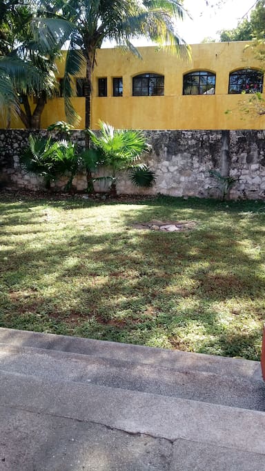 Vista terraza-jardín