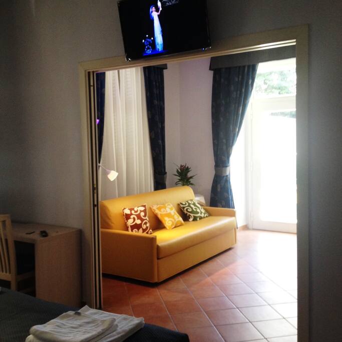 Divano seconda stanza Suite
