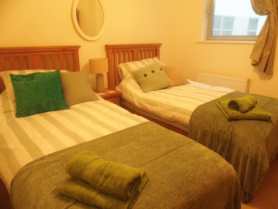 Twin beds