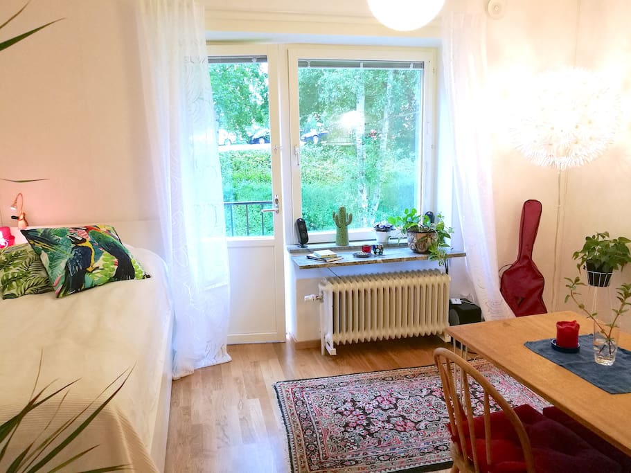 The apartment: Simple but pleasant