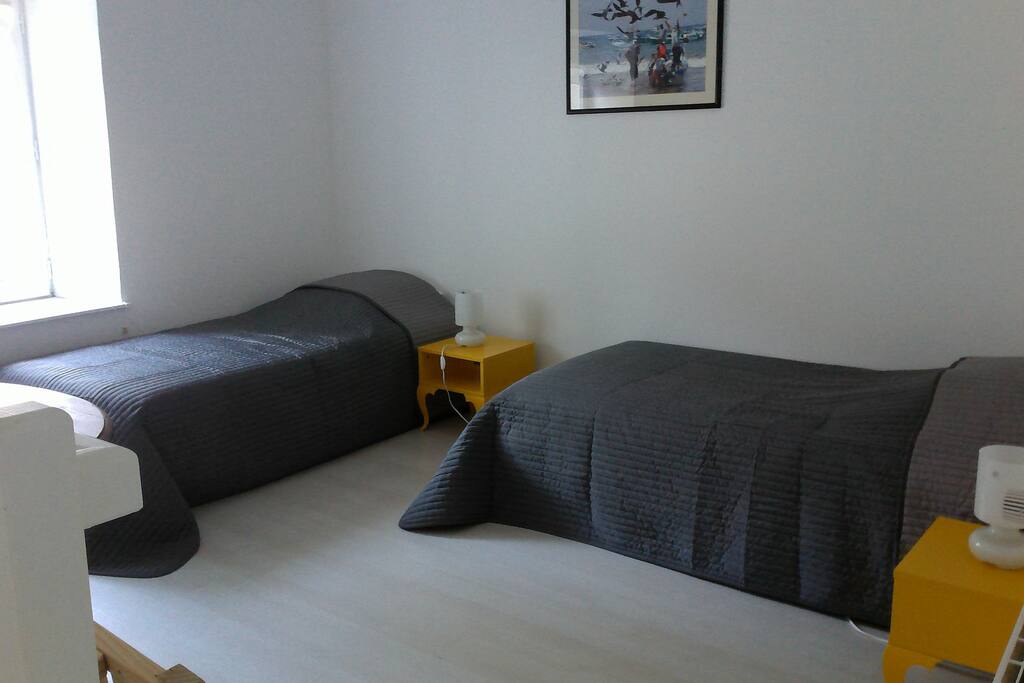 Chambre très calme donnant sur le jardin