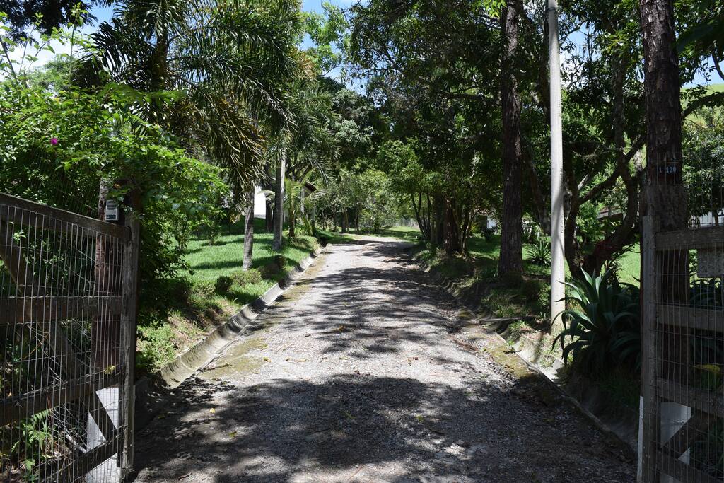 Entrada da hospedaria