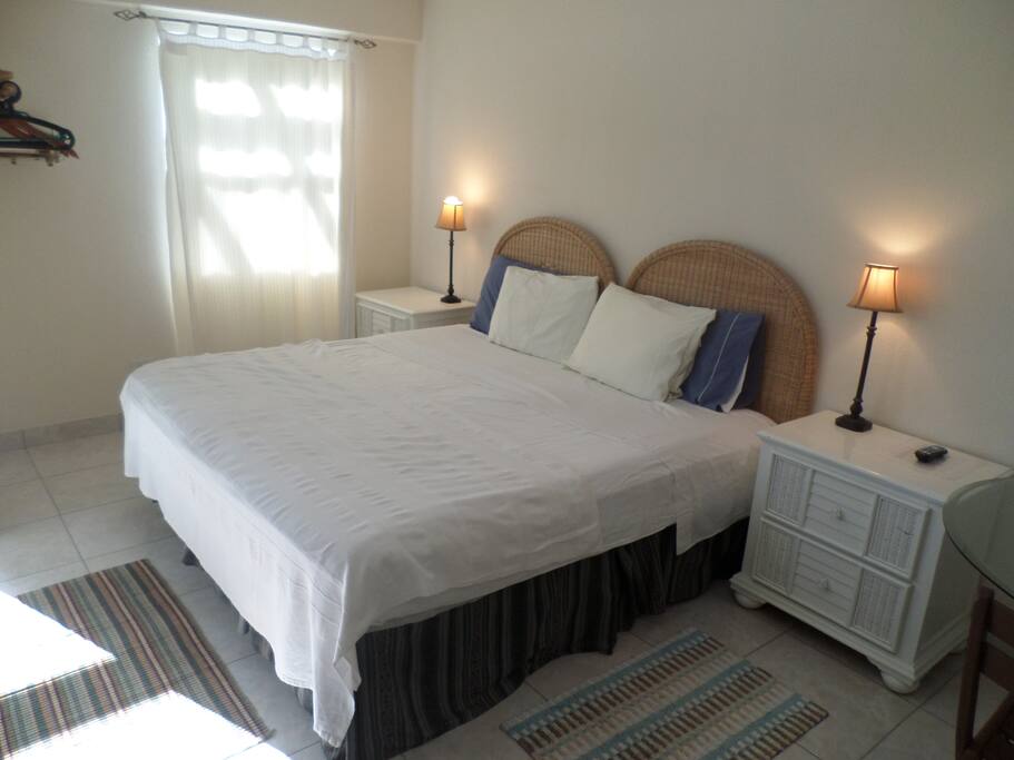 Your comfy King bed awaits - this could be separated into 2 x Twins if required.