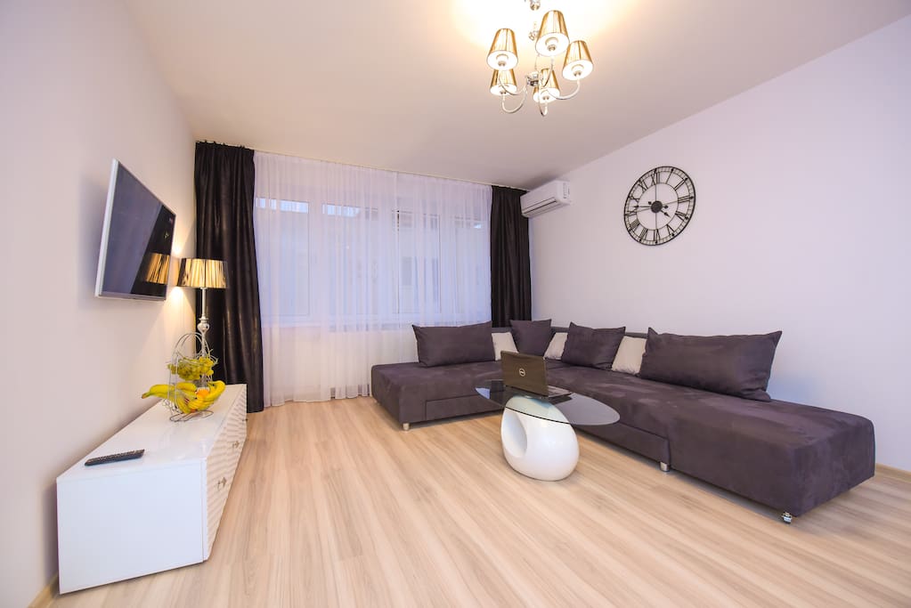 Privilege Apartment - Cismigiu Gardens - Livingroom