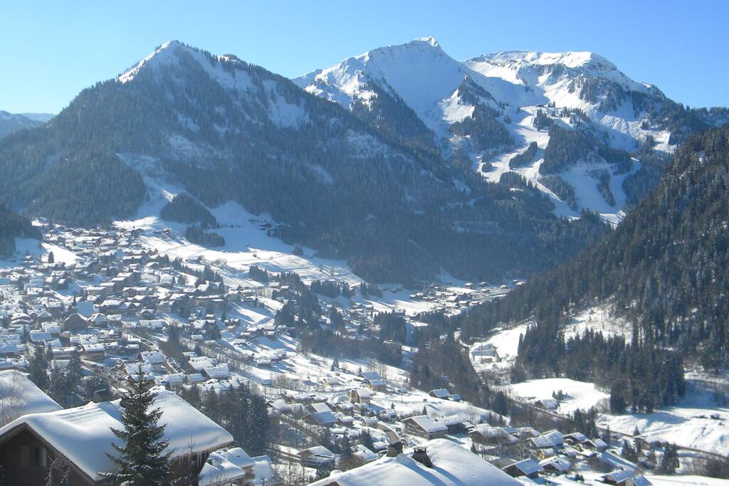 Vue depuis l'extérieur