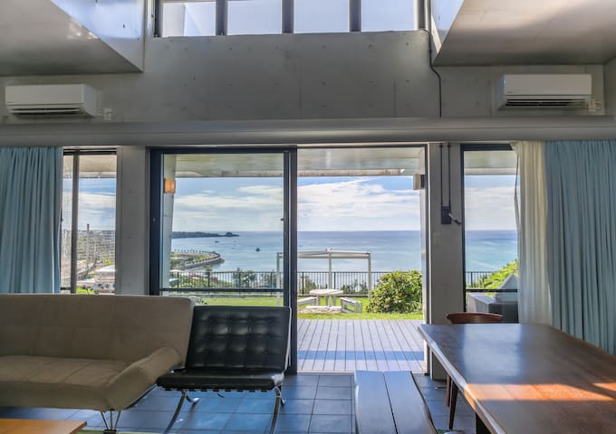 超高級280㎡ Seaview ONNA 5BR Peak 3Bath B