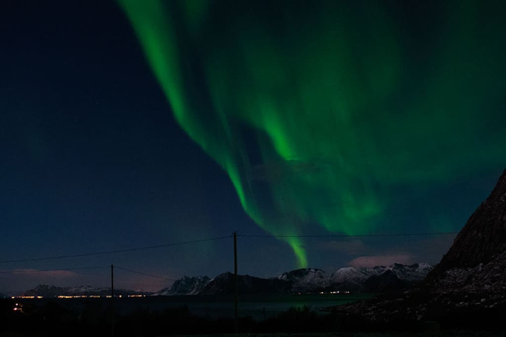 Northern light in Henningsvær