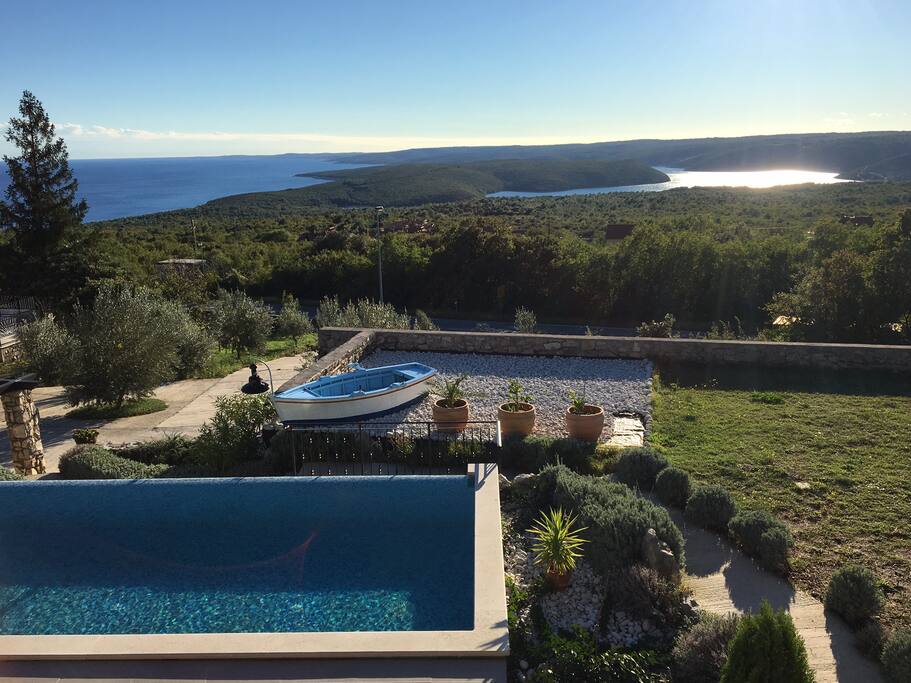 Panorama view when sunshine play