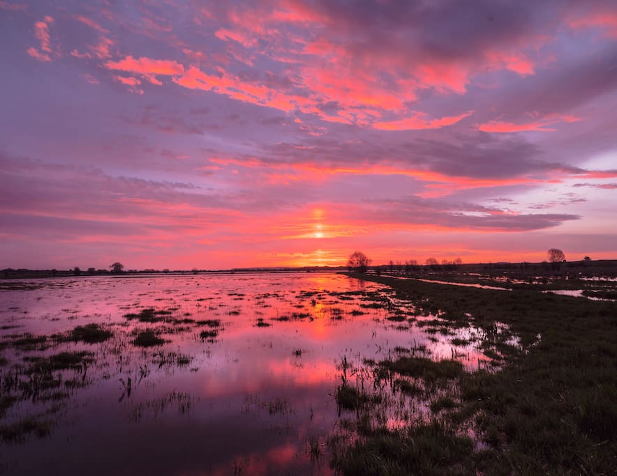 Ten Mins away for a sunrise like this