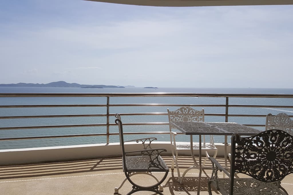 The Ocean view from the room