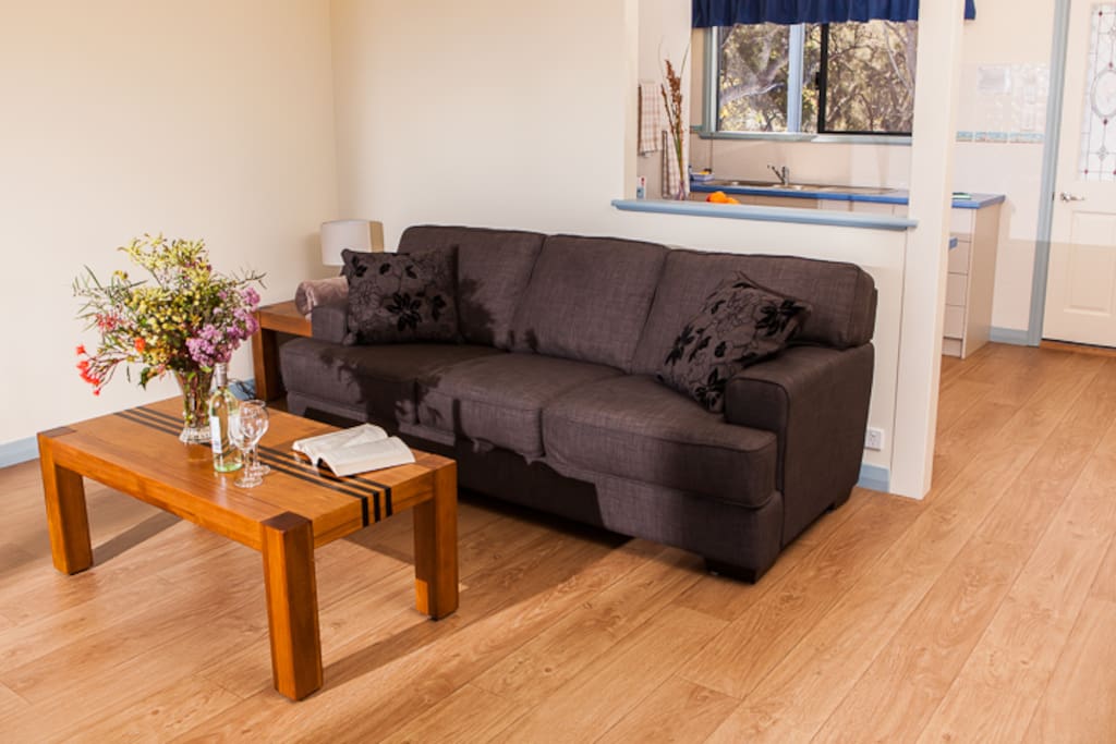Quality furnishings throughout