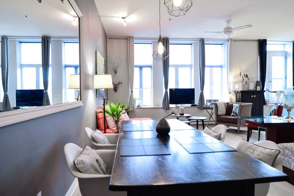 Bright living room