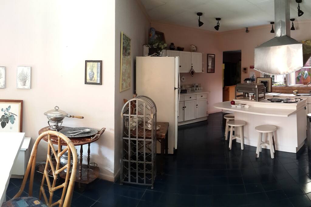 Large eat in kitchen