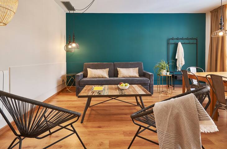 Modern Spacious 3BR flat&2 bathroom in Eixample gallery image 2