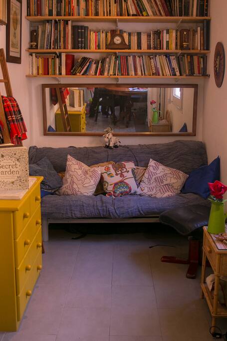 Extendable couch will soon be replaced by a bed