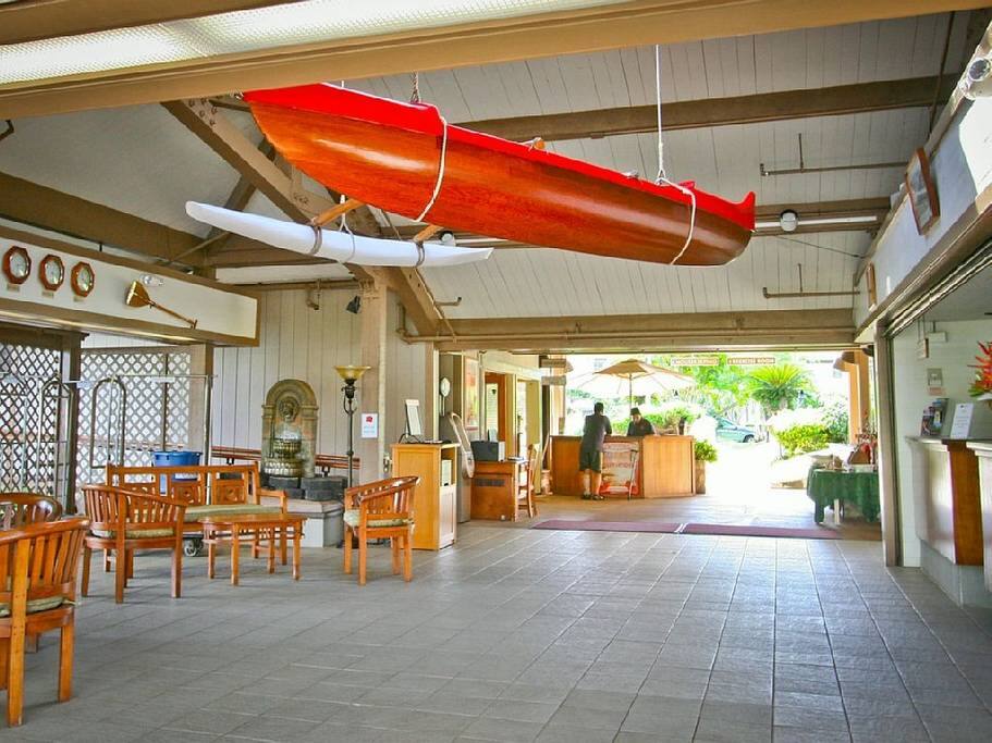 Check in and Lobby Area