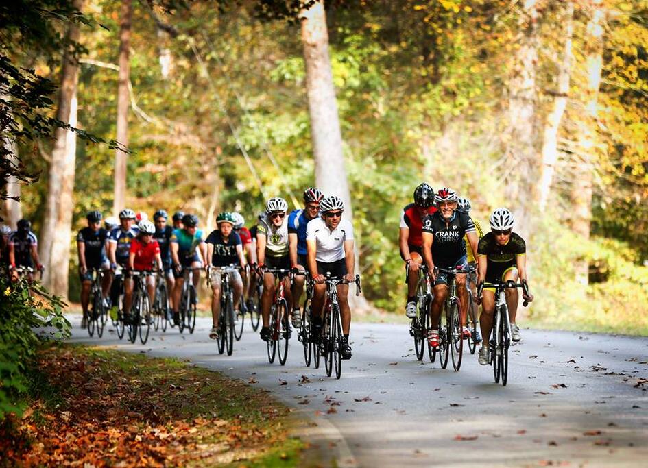 Miles and miles of cycling in beautiful scenic areas of Kentucky