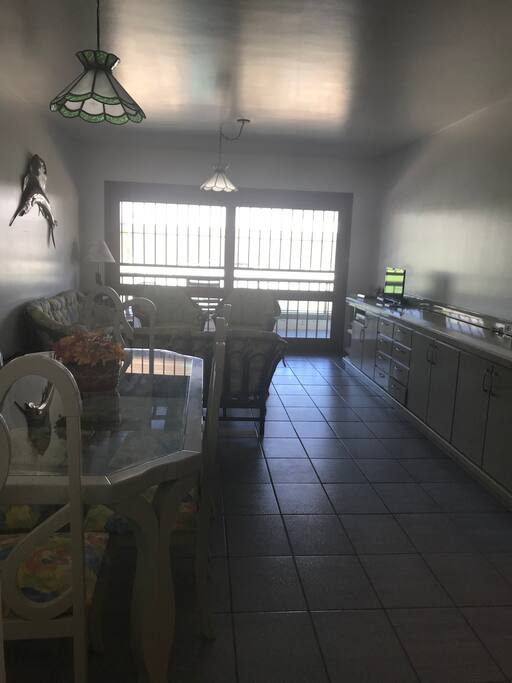 Sala de estar e jantar