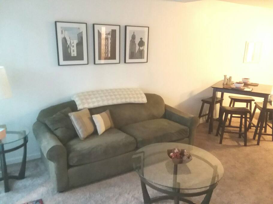 living and dining
