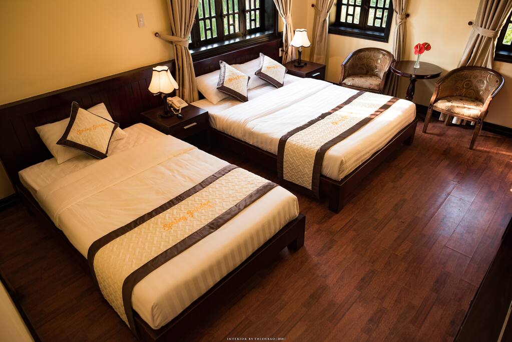 Spacious and comfortable, Primrose promise to bring a peaceful, pure space but no less romantic.