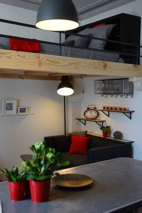 Un espace réduit mais bien pensé