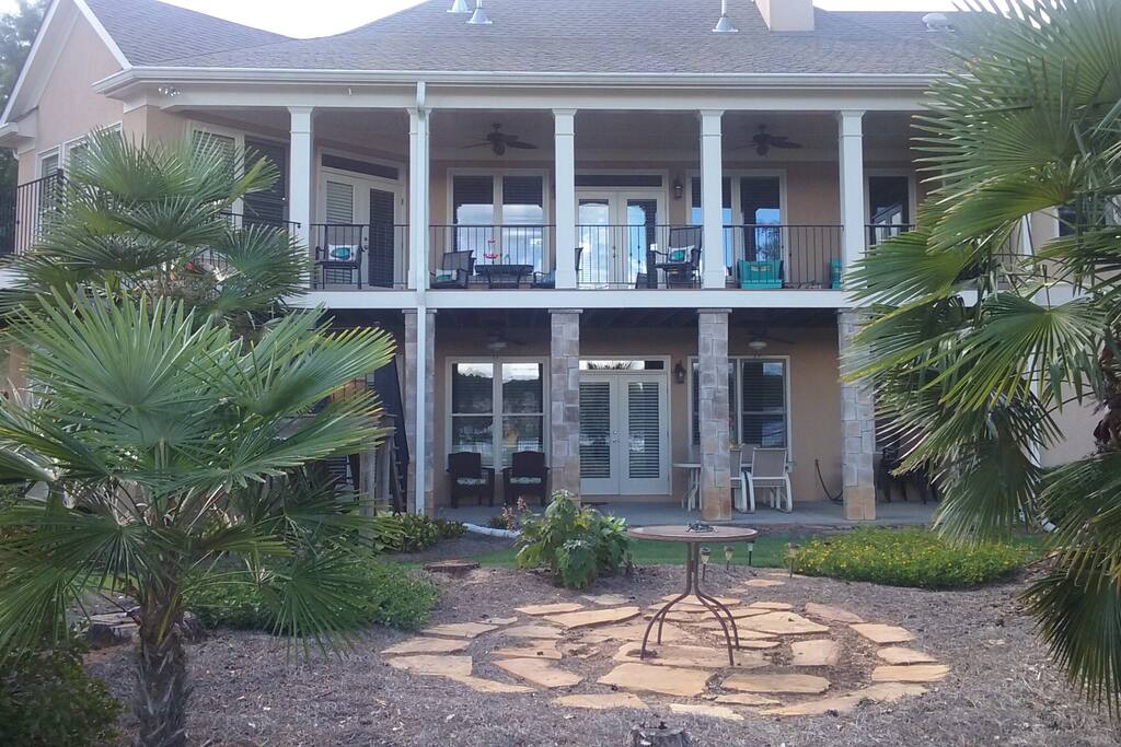 Terrace suite is on the lower Level Patio area