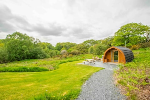 Glamping Llugwy  Pod in  Betws y Coed Snowdonia.