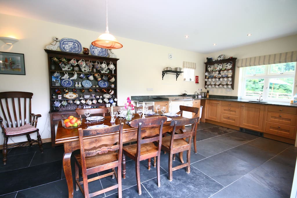 The kitchen/diner