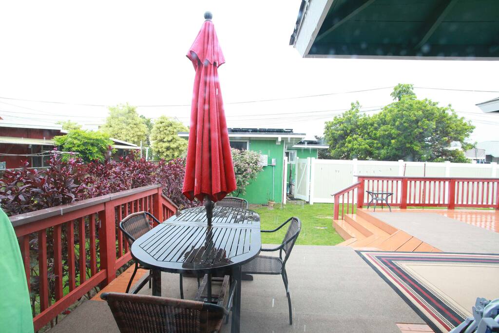 Back deck