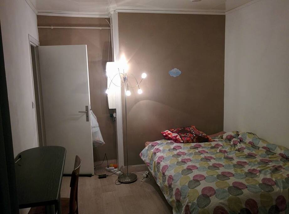 Ici, c'est la chambre