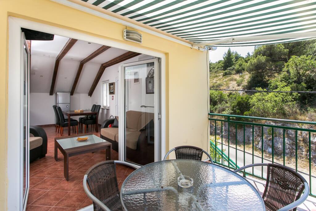 Lovely furnished balcony