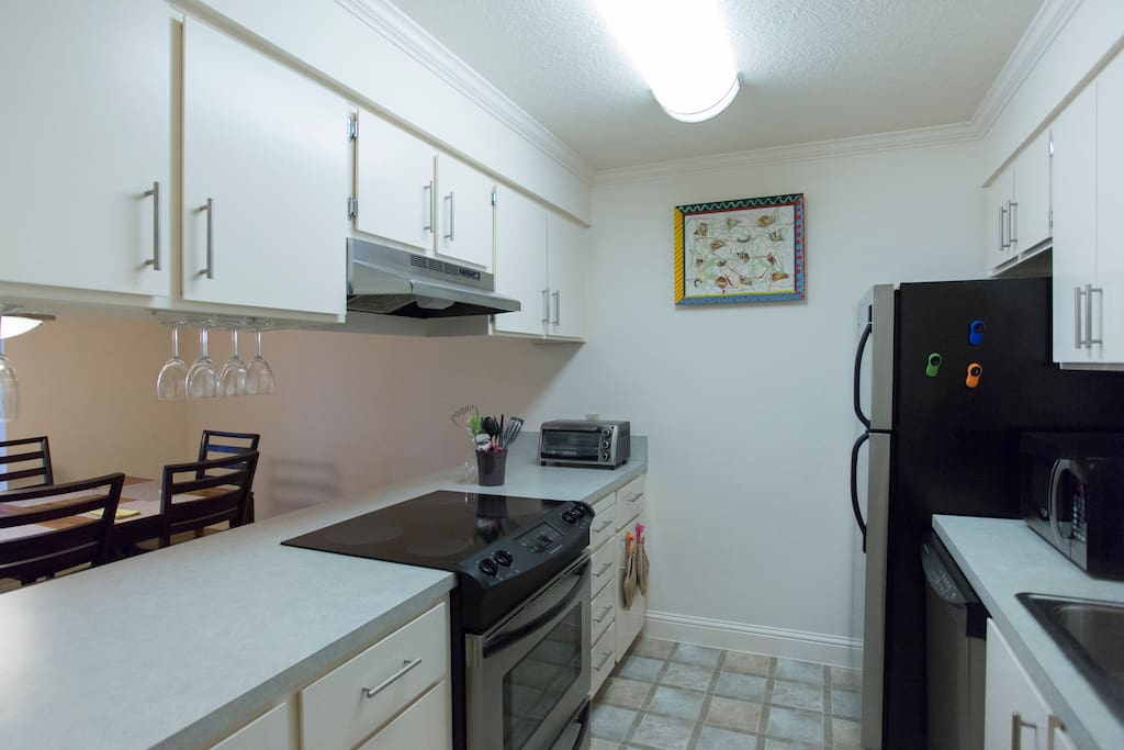 Modern open kitchen