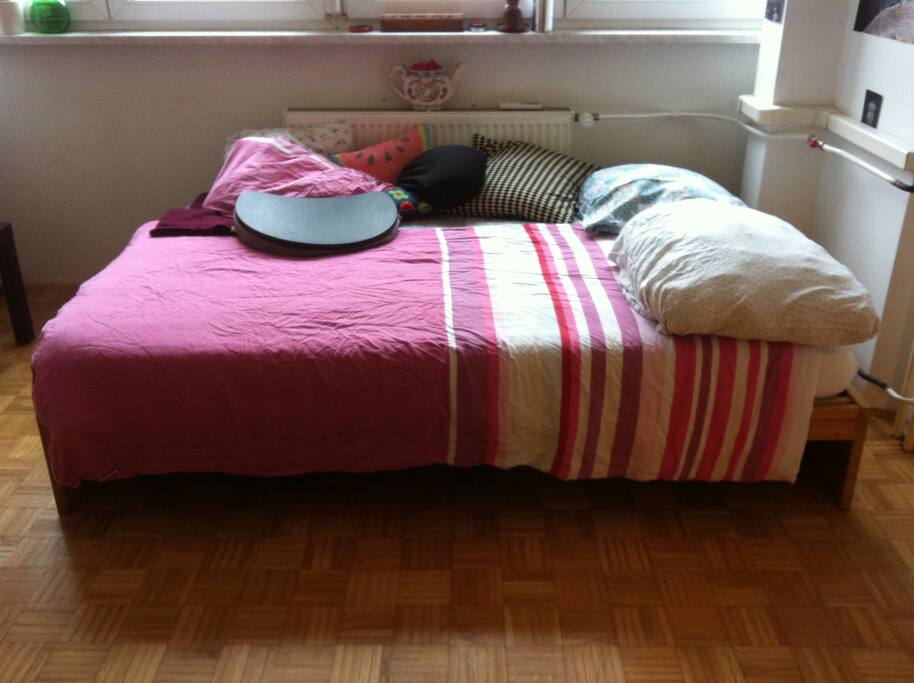 Quite a big bed.