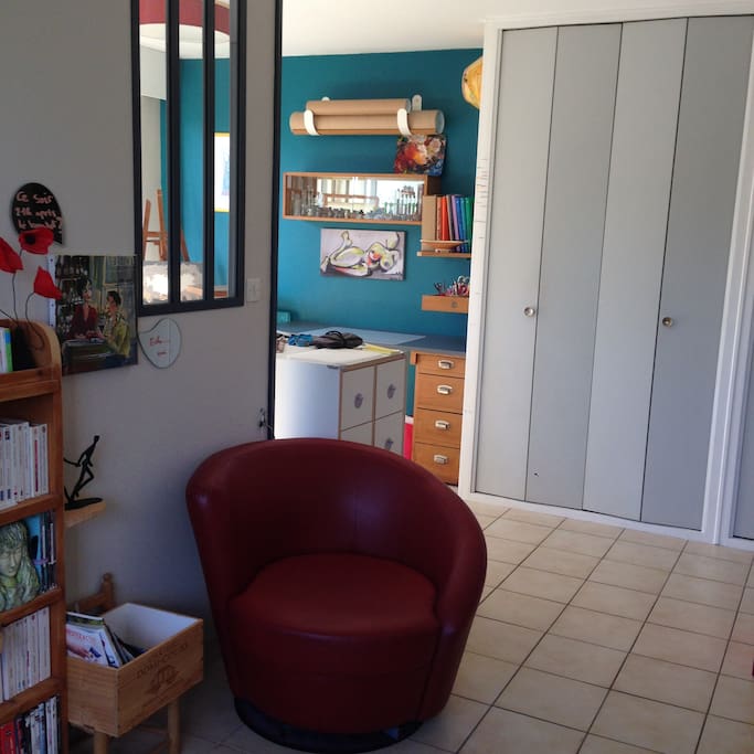 depuis le salon