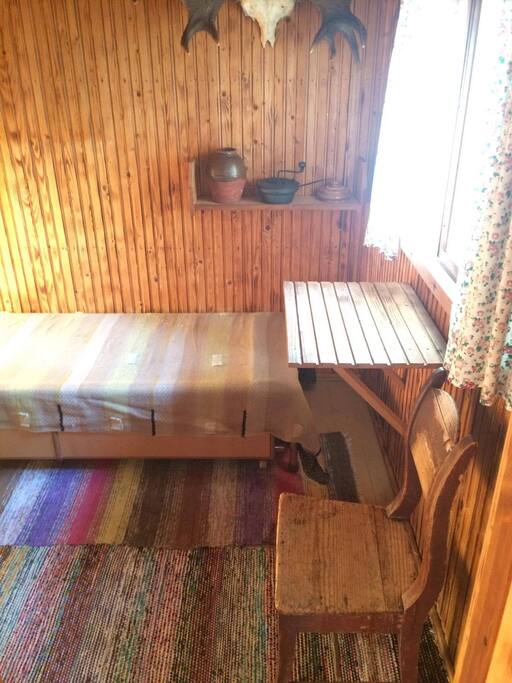 You could pull out the bed so its good for two.