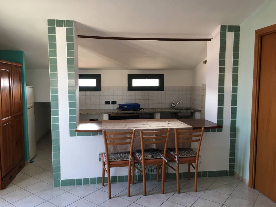 zona Cucina e Pranzo (kitchen & lunch)