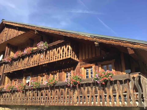 Chalet Typically Savoyard facing south