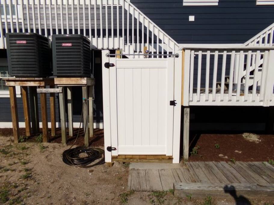 Outdoor shower