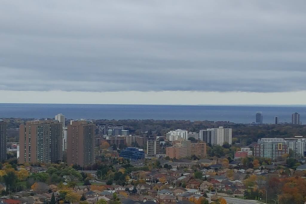 View from Bedrooms and Balcony