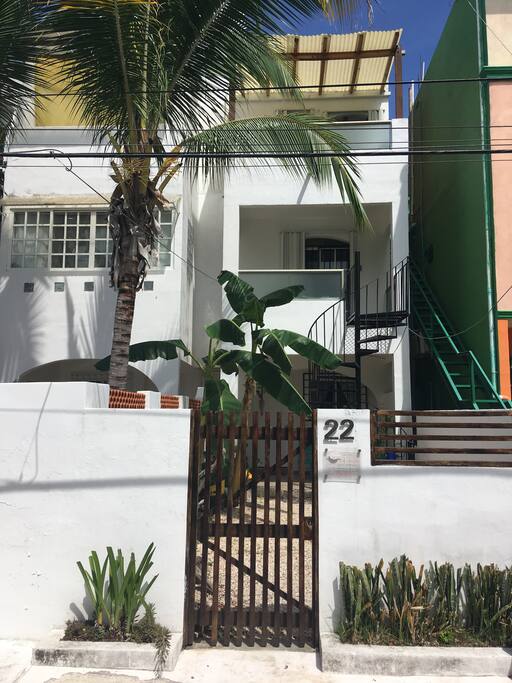 Townhouse in private gated community - street view