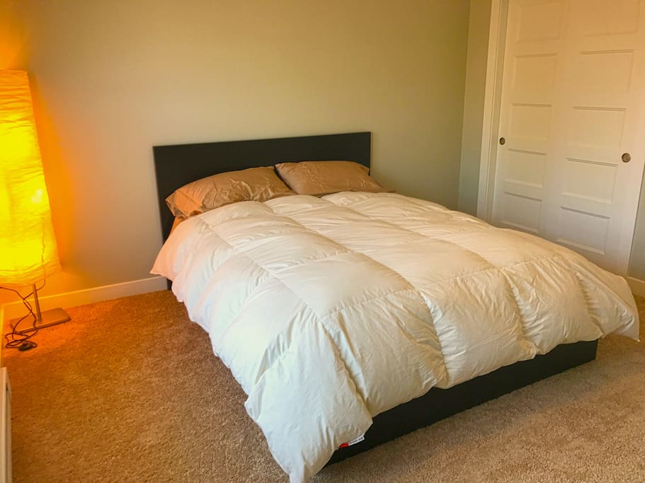 Plush New Mattress and Sheets