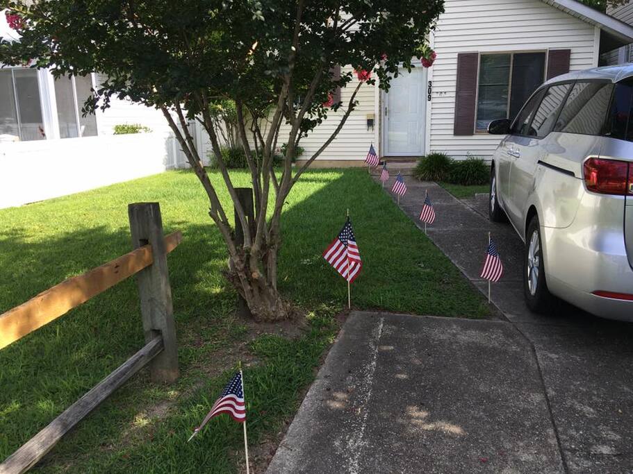 I welcomed home a Petty Officer for her tour in Iraq