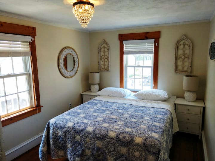 Druhá spálňa s manželskou posteľou Queen