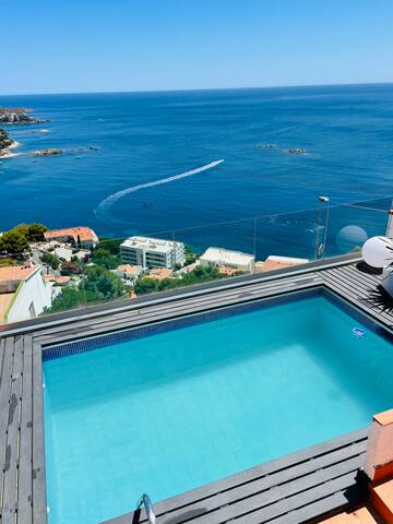 Villa canyelles,piscine Spa privés vue panoramique